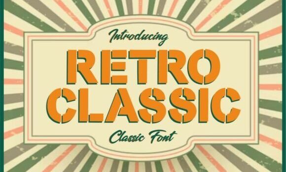 Retroclassic Regular Font Fonts Free Download Retroclassic Regular Font - Featured Image