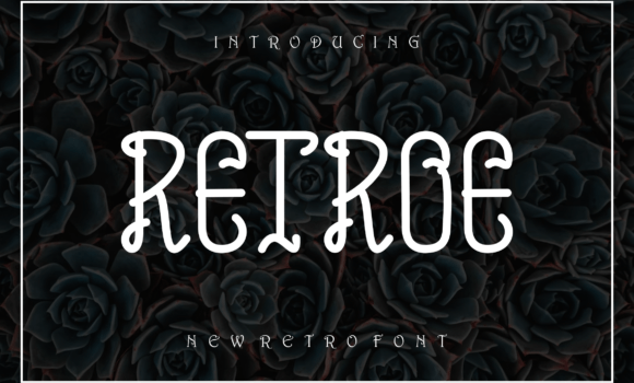 Retroe Font - Featured Image