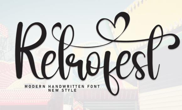 Retrofest Font - Featured Image