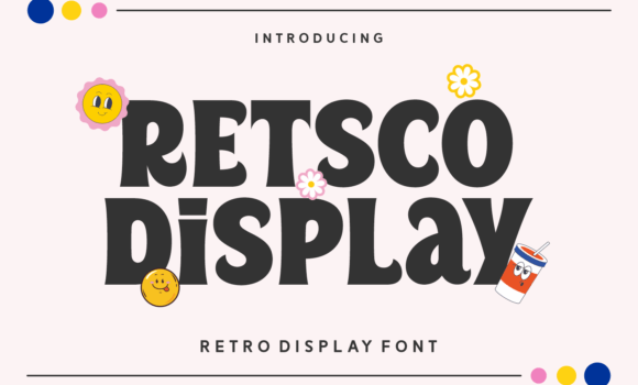 Retsco Display Font Fonts Free Download Retsco Display Font - Featured Image