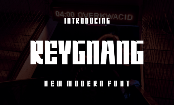 Reygnang Font - Featured Image