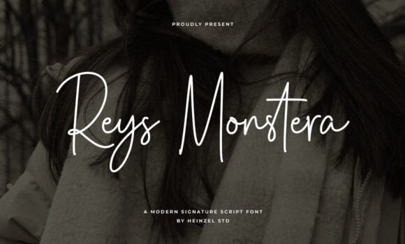 Reys Monstera Font Fonts Free Download Reys Monstera Font - Featured Image
