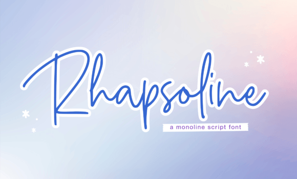 Rhapsoline Font Fonts Free Download Rhapsoline Font - Featured Image
