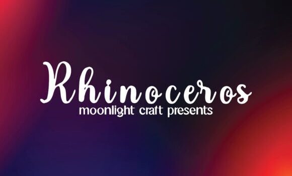 Rhinoceros Font Fonts Free Download Rhinoceros Font - Featured Image