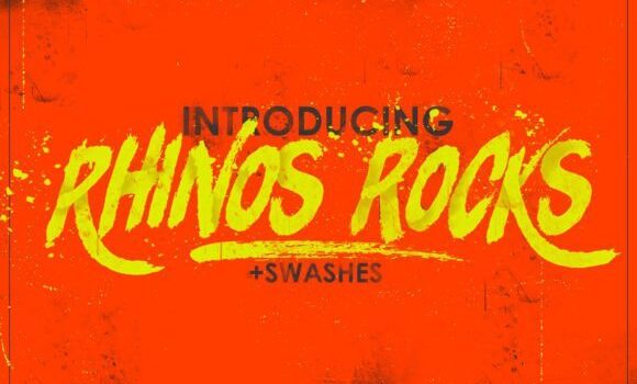 Rhinos Rocks Font - Featured Image