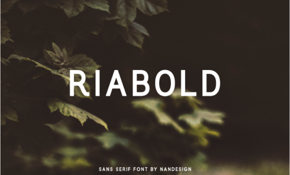 Riabold Font - Featured Image