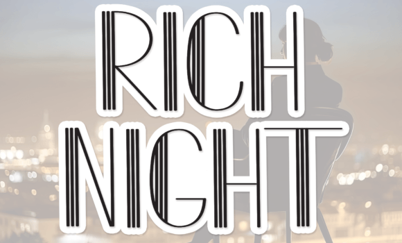Rich Night Font - Featured Image