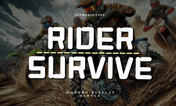 Rider Survive Font Fonts Free Download Rider Survive Font - Featured Image
