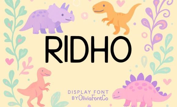 Ridho Font - Featured Image