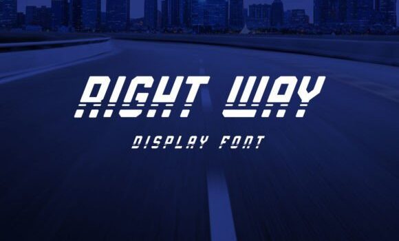 Right Way Font - Featured Image