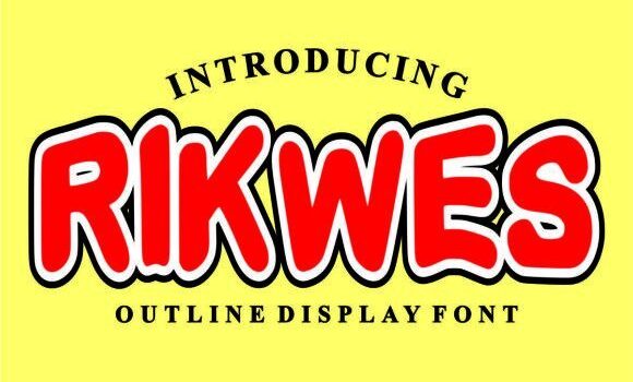 Rikwes Font - Featured Image