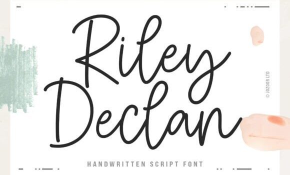 Riley Declan Font - Featured Image
