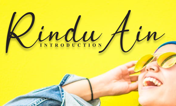 Rindu Ain Font - Featured Image