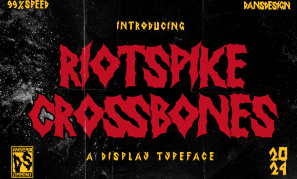 Riotspike Crossbones Font Fonts Free Download Riotspike Crossbones Font - Featured Image