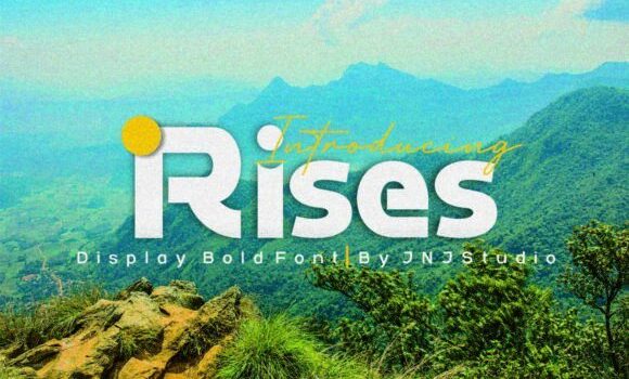 Rises Font - Featured Image