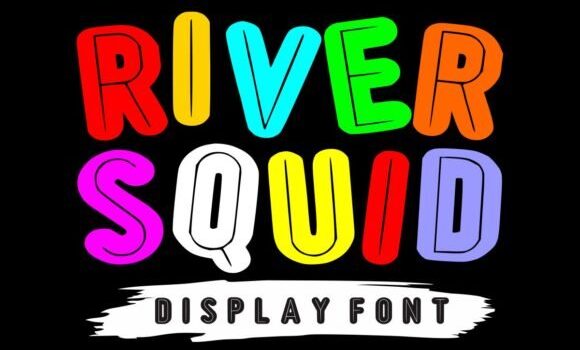 River Squid Font - Featured Image