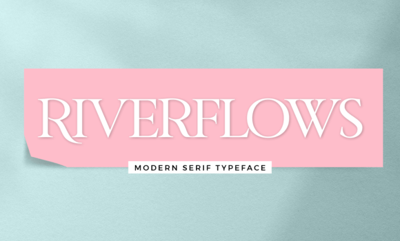 Riverflows Font Fonts Free Download Riverflows Font - Featured Image