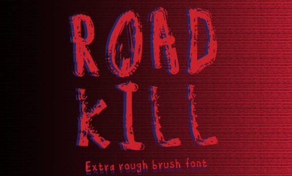 Road Kill Font Fonts Free Download Road Kill Font - Featured Image
