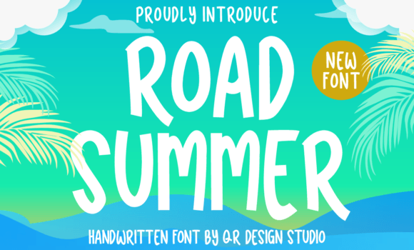 Road Summer Font - Featured Image