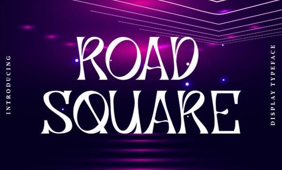 Roadsquare Font - Featured Image