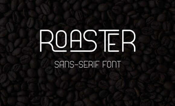 Roaster Font - Featured Image