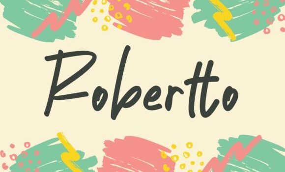 Robertto Font - Featured Image