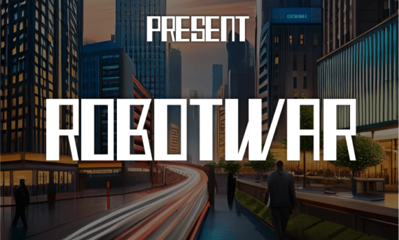 Robotwar Font - Featured Image