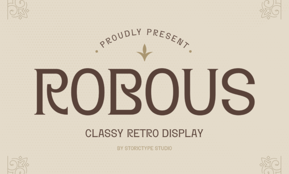 Robous Font - Featured Image