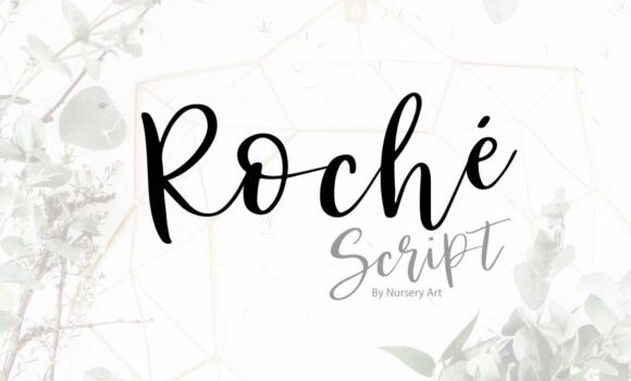 Roche Script Font - Featured Image