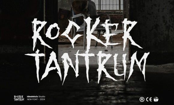 Rocker Tantrum Font Fonts Free Download Rocker Tantrum Font - Featured Image