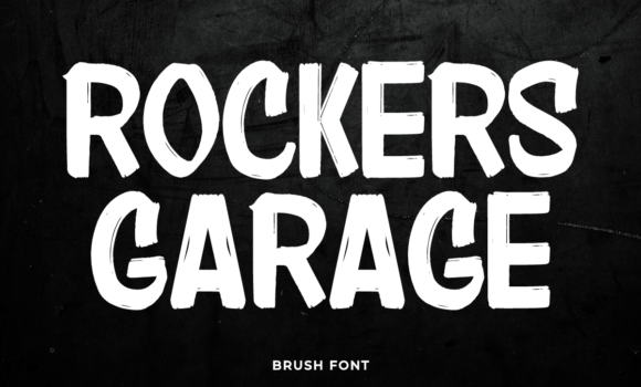 Rockers Garage Font - Featured Image