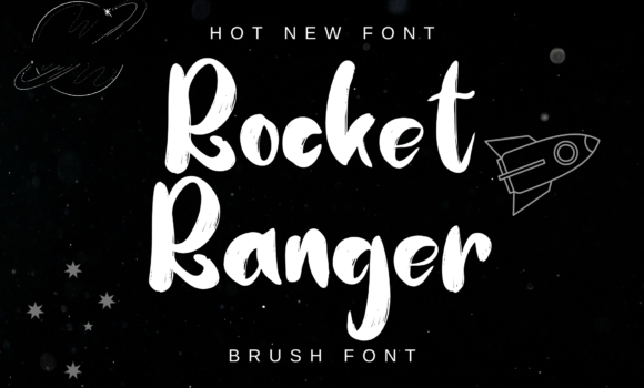 Rocket Ranger Font - Featured Image