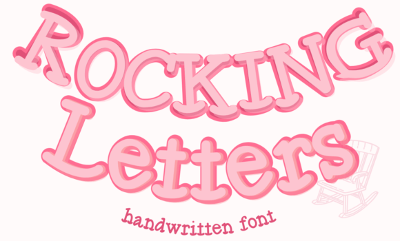 Rocking Letters Font - Featured Image