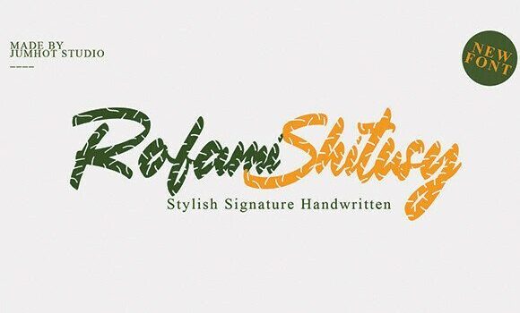 Rofamy Shitusi Font - Featured Image
