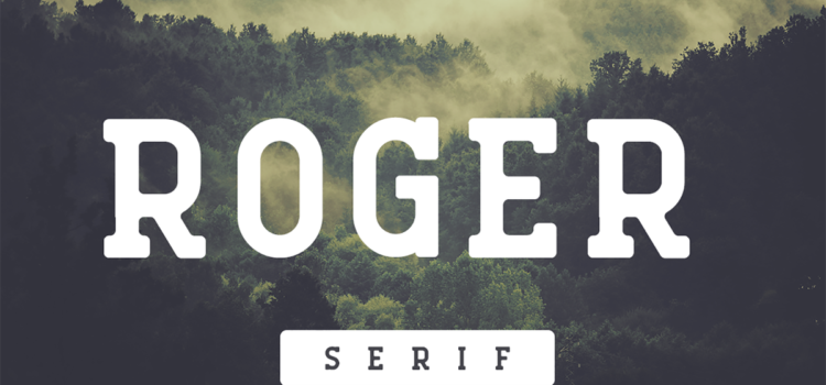 Roger Serif Font - Featured Image