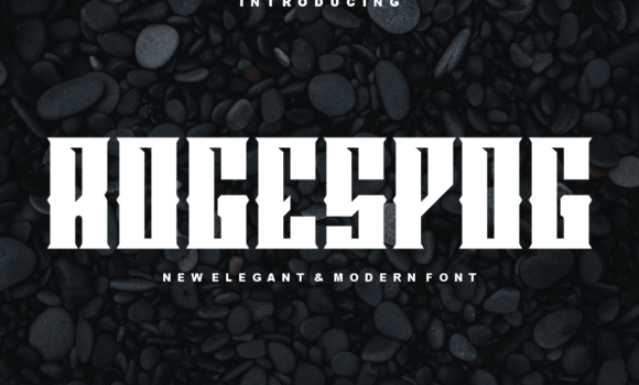 Rogespog Font - Featured Image