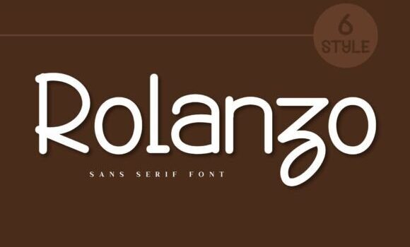 Rolanzo Font - Featured Image