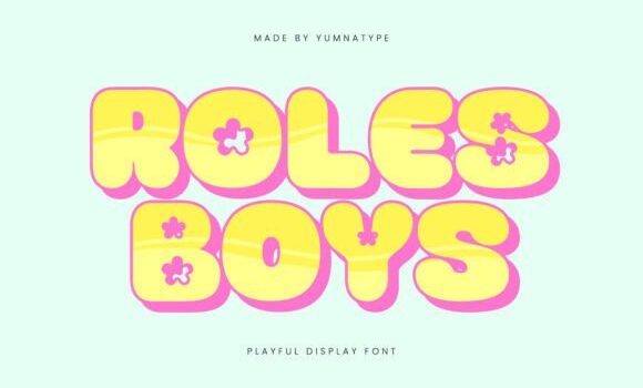 Roles Boys Font - Featured Image