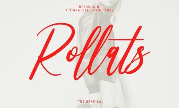 Rollats Font - Featured Image