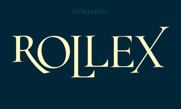 Rollex Font Fonts Free Download Rollex Font - Featured Image