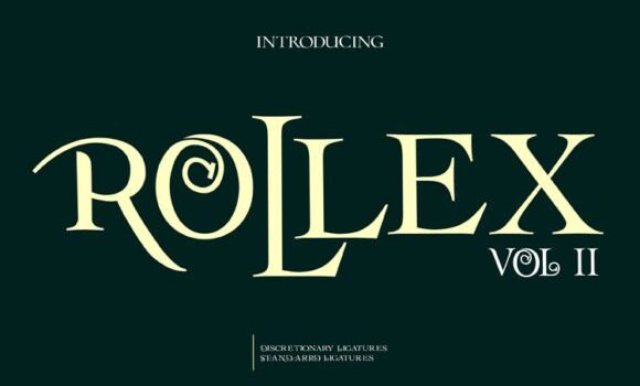 Rollex II Font Fonts Free Download Rollex II Font - Featured Image