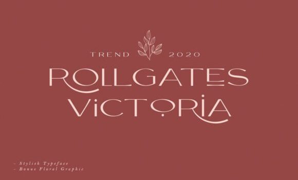 Rollgates Victoria Font - Featured Image