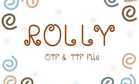 Rolly Font - Featured Image
