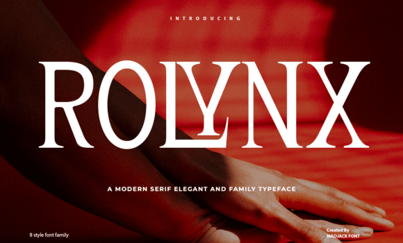Rolynx Family Font - Featured Image