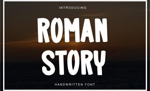 Roman Story Font - Featured Image