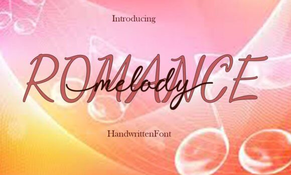 Romance Melody Font Fonts Free Download Romance Melody Font - Featured Image