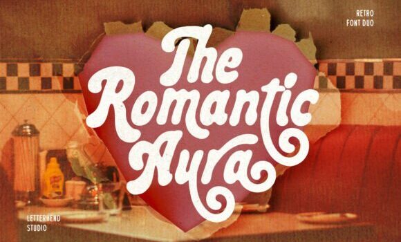 Romantic Aura Duo Font - Featured Image