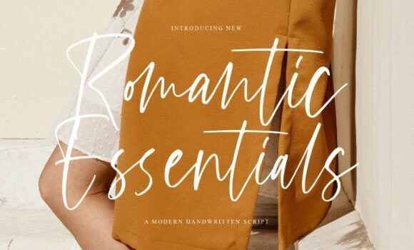 Romantic Essentials Font - Featured Image
