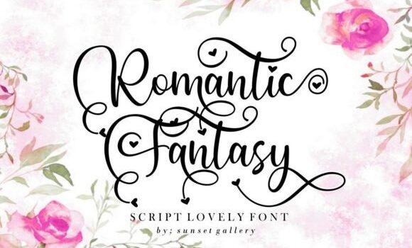Romantic Fantasy Font - Featured Image