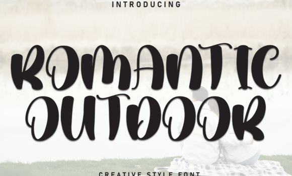 Romantic Outdoor Font - Featured Image